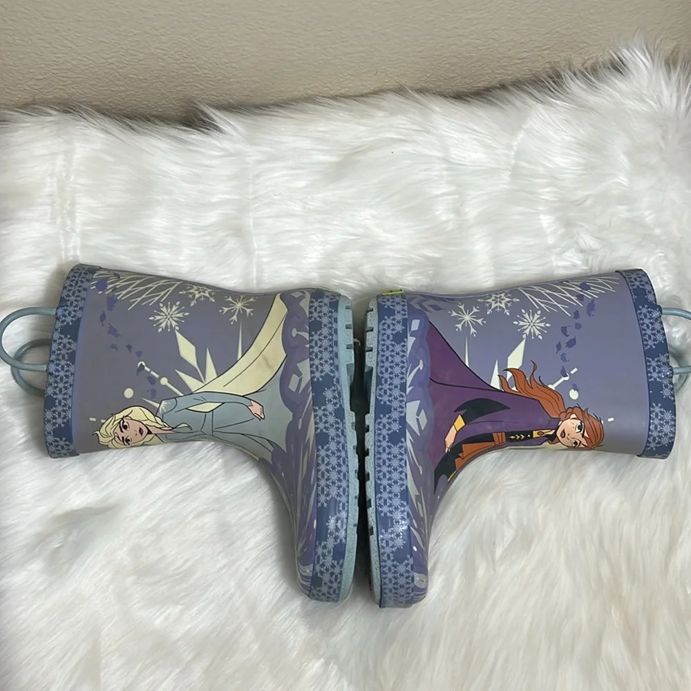 Western Chief Frozen Disney Kids Purple Rain Boots